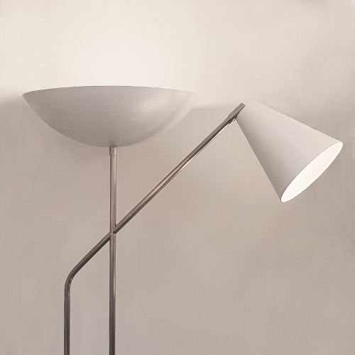 up&amp;down floor lamp (white chrome ver.)